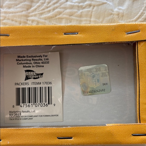 Green Bay Packers officially licensed admit one ticket canvas print wall decor - Picture 4 of 4